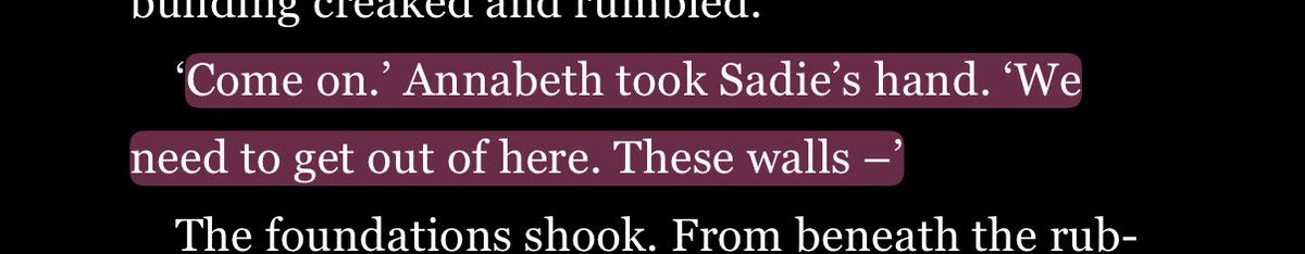 fierrowill's tweet photo. annabeth chase IS in fact sadie kanes older sister #SpreadTheTruth https://t.co/A9Zh9qGwSu