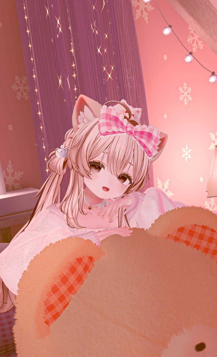 おはようございます～✨
今日もがんばてくださいね！☕

🌐Bisroom Pastel Noël by Dreamlight Home - びすこ（bisuketty）
#VRChat #Eku3D