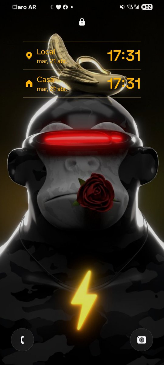 PersigoT's tweet photo. For five years, have I been using this wallpaper... This  @EAPESCLUB NFT is a part of me, an extension of my body. I have rejected many many juicy offers, and I will never sell... Have a nice evening, fam! https://t.co/AwiGQBjzeu