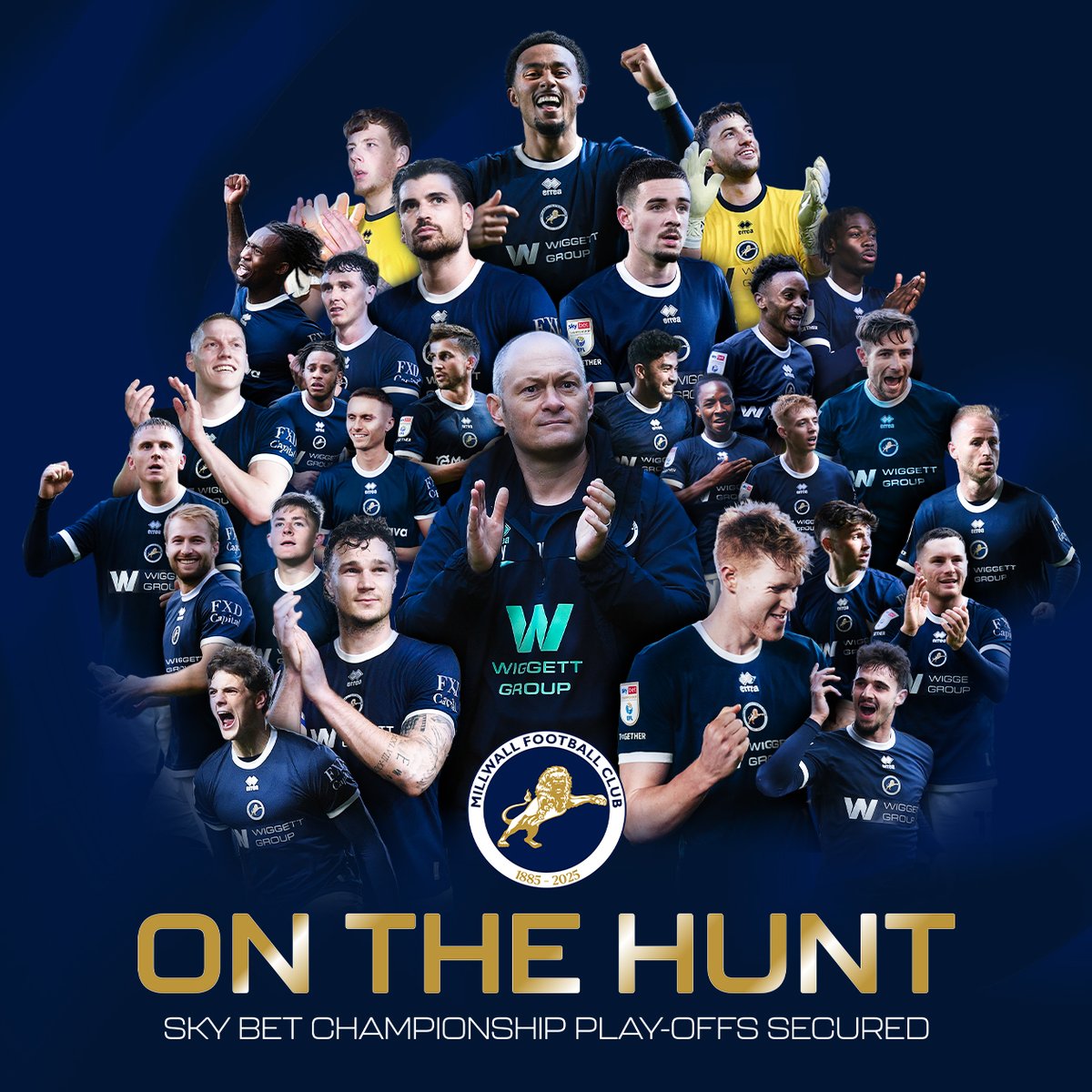 Top Six secured. Play-Offs guaranteed 🔒

But we’re far from done...