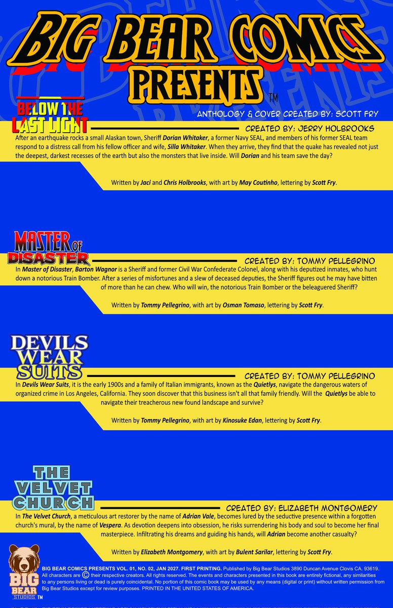 scottfry123's tweet image. We have some more pages lettered for our last story for #issue2

These are the 1st 2 pages of a story called, "The Velvet Church", written by Elizabeth Montgomery and drawn by Bülent Sarılar, with lettering by Scott Fry. This will be featured in the 2nd issue.