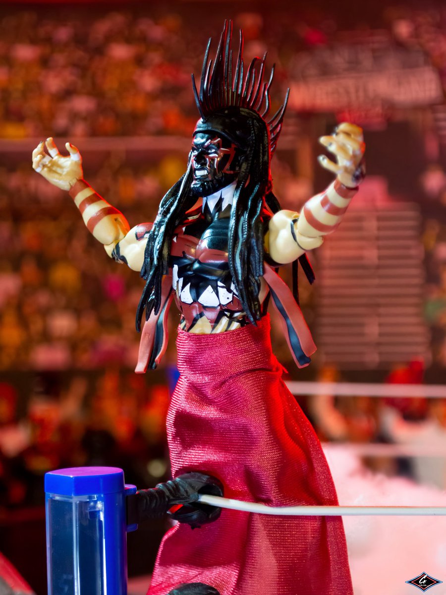 collectible_r's tweet photo. The Demon returned at #WrestleMania
@FinnBalor #WWE #FinnArt @Mattel @RingsideC https://t.co/TWCGdMwlHs