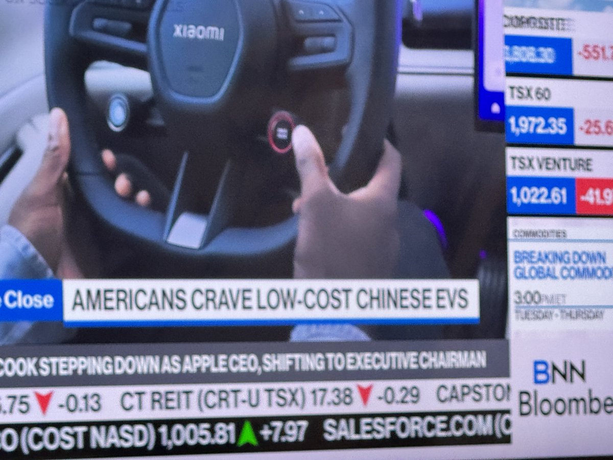 weedadvisor1's tweet photo. “Americans crave low-cost Chinese EVs”

Main stream Media really thinks people will just nod along. I’ve yet to hear anyone actually say it. https://t.co/SaxibBnyPi