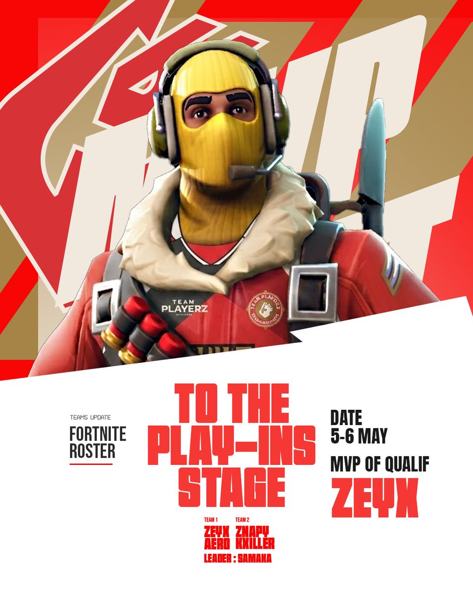 Team PlayerZ tweet media