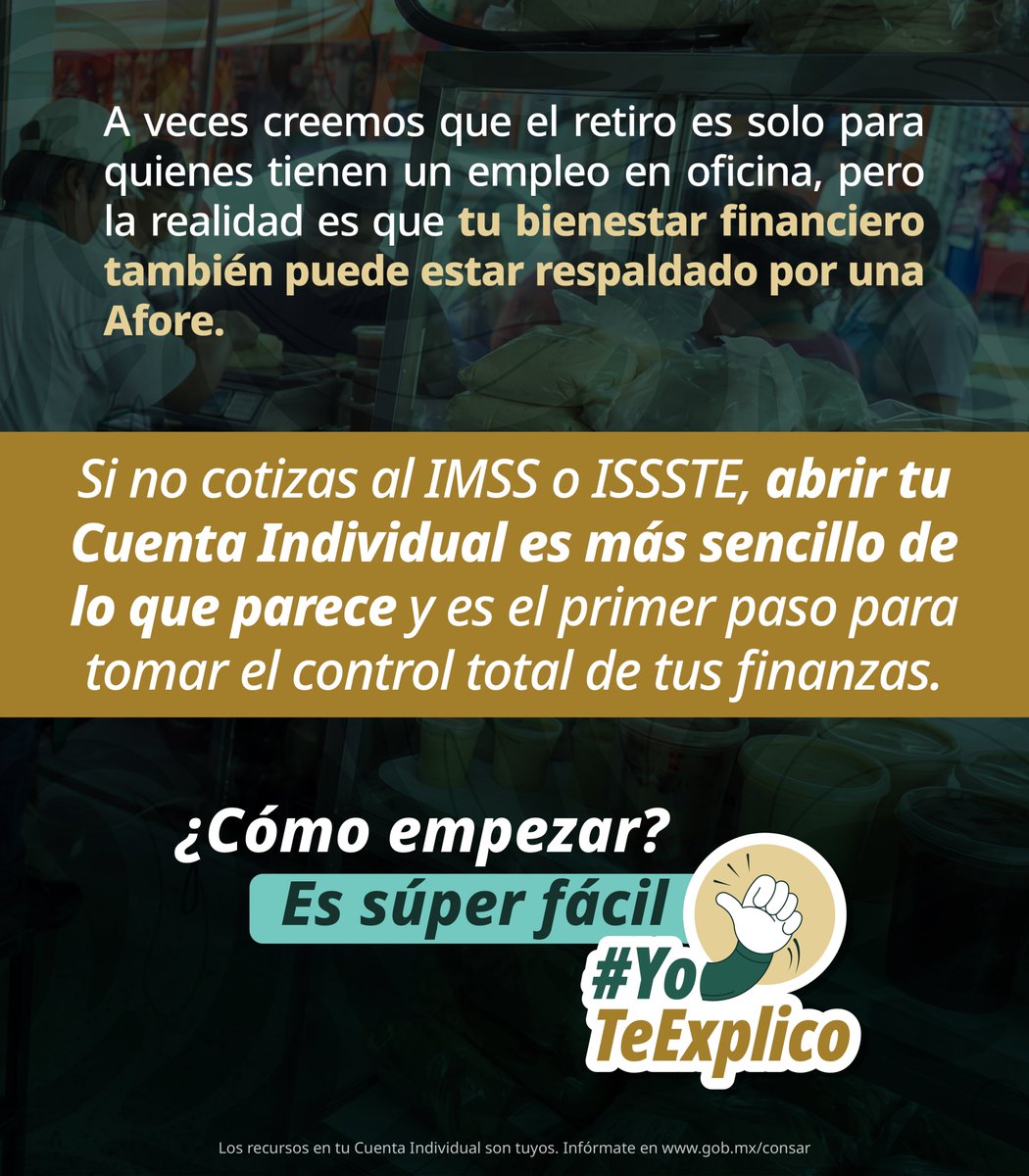 AFORE PENSIONISSSTE tweet media