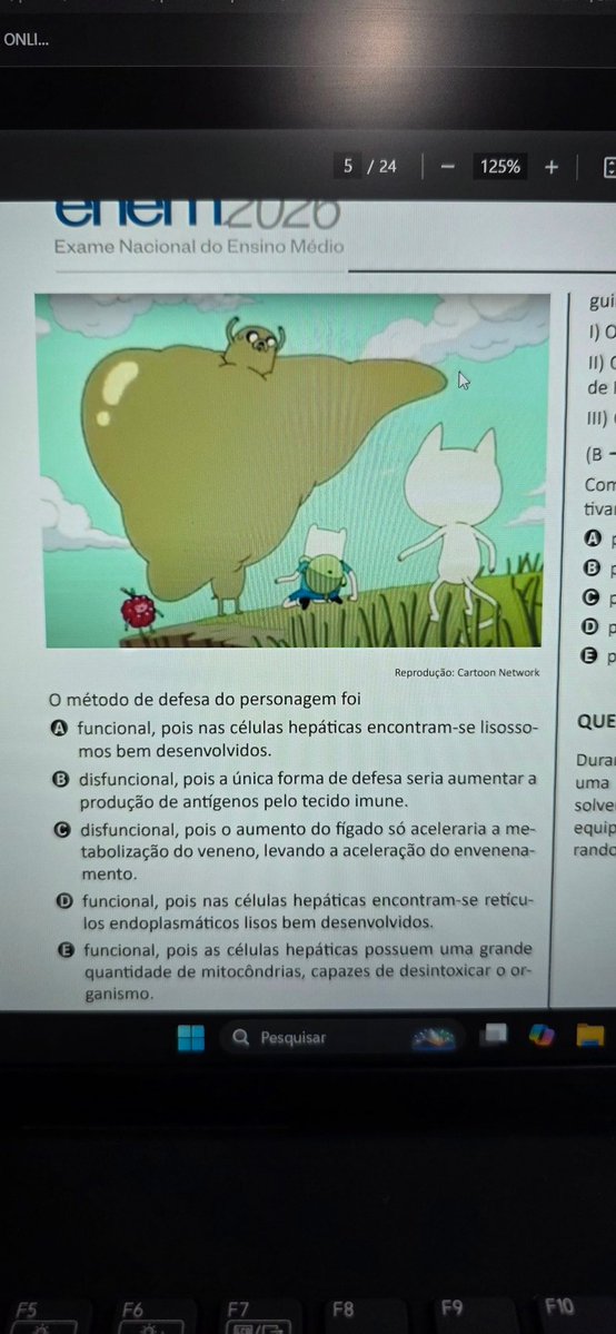 a questão do simulado VSFFFFFFFF