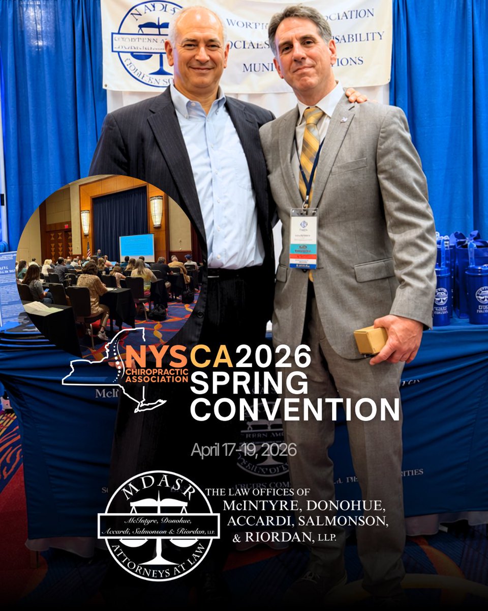 MDASRlaw's tweet photo. Thank you to @thenysca for organizing such a powerful event — we’re proud to stand with the medical professionals who keep New York moving!

#WorkInjury #WorkersComp #NYChiropractors #Chiropractors #Health https://t.co/vRahkqJ0dn