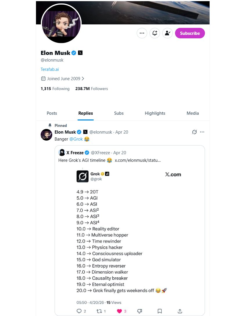 for the past 48+ hours, <a href="/elonmusk/">Elon Musk</a> has had the biggest memecoin in crypto, $LOL emoji 😂, pinned on his profile.