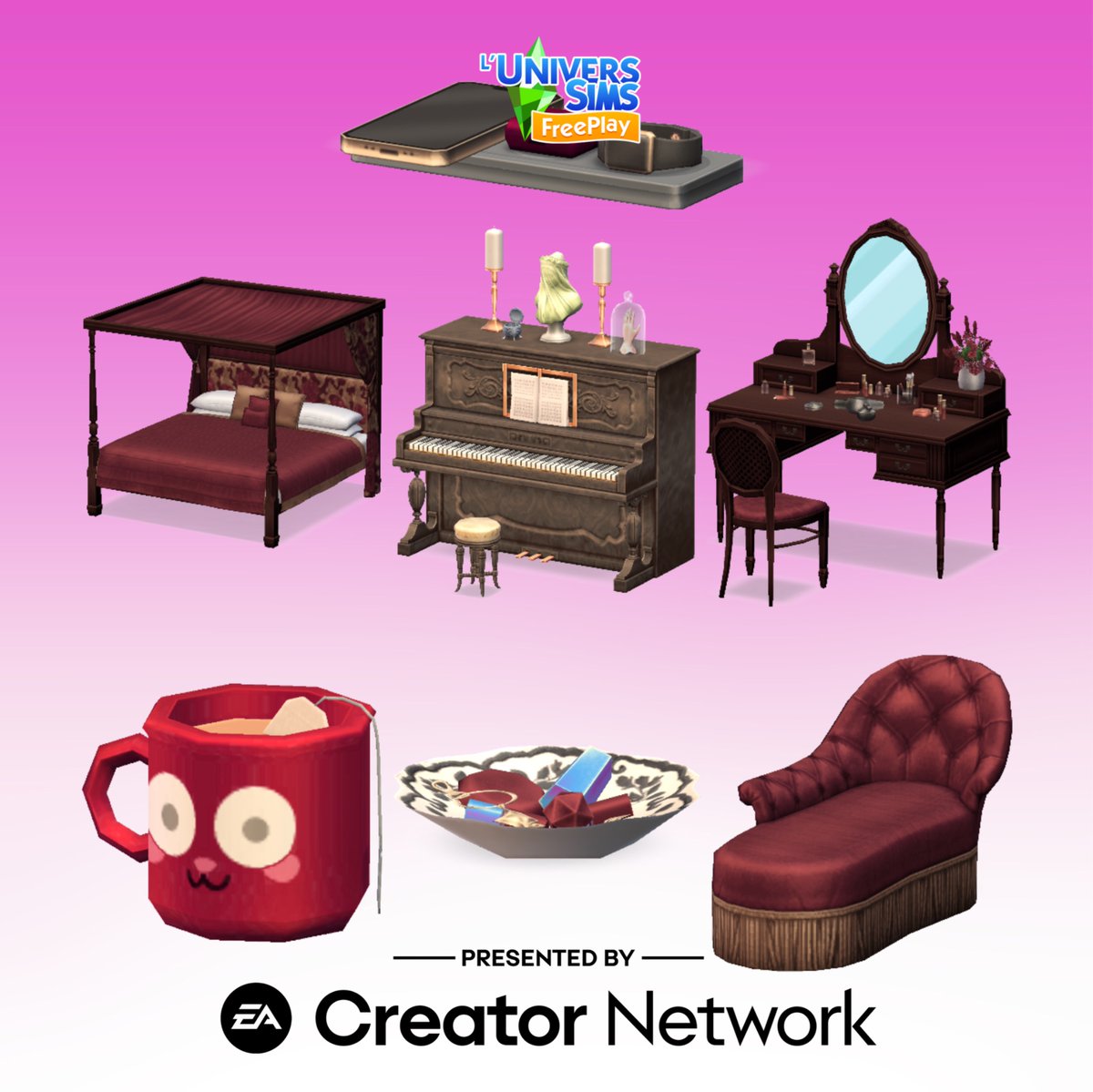 LuniverSims's tweet image. #AFamilyAffairUpdate accès anticipé
Pack disponible du 25 au 30 avril à 8,99$

#TheSimsFreeplay #Sims #SimsFreeplay #TheSims #LesSims #LosSims #TheSimsJogueGratis #EACreatorNetwork #SimsFreeplayUpdate #SimsFreeplayEvent #심즈프리플레이 #シムズフリープレイ #LuniverSimsFreeplay