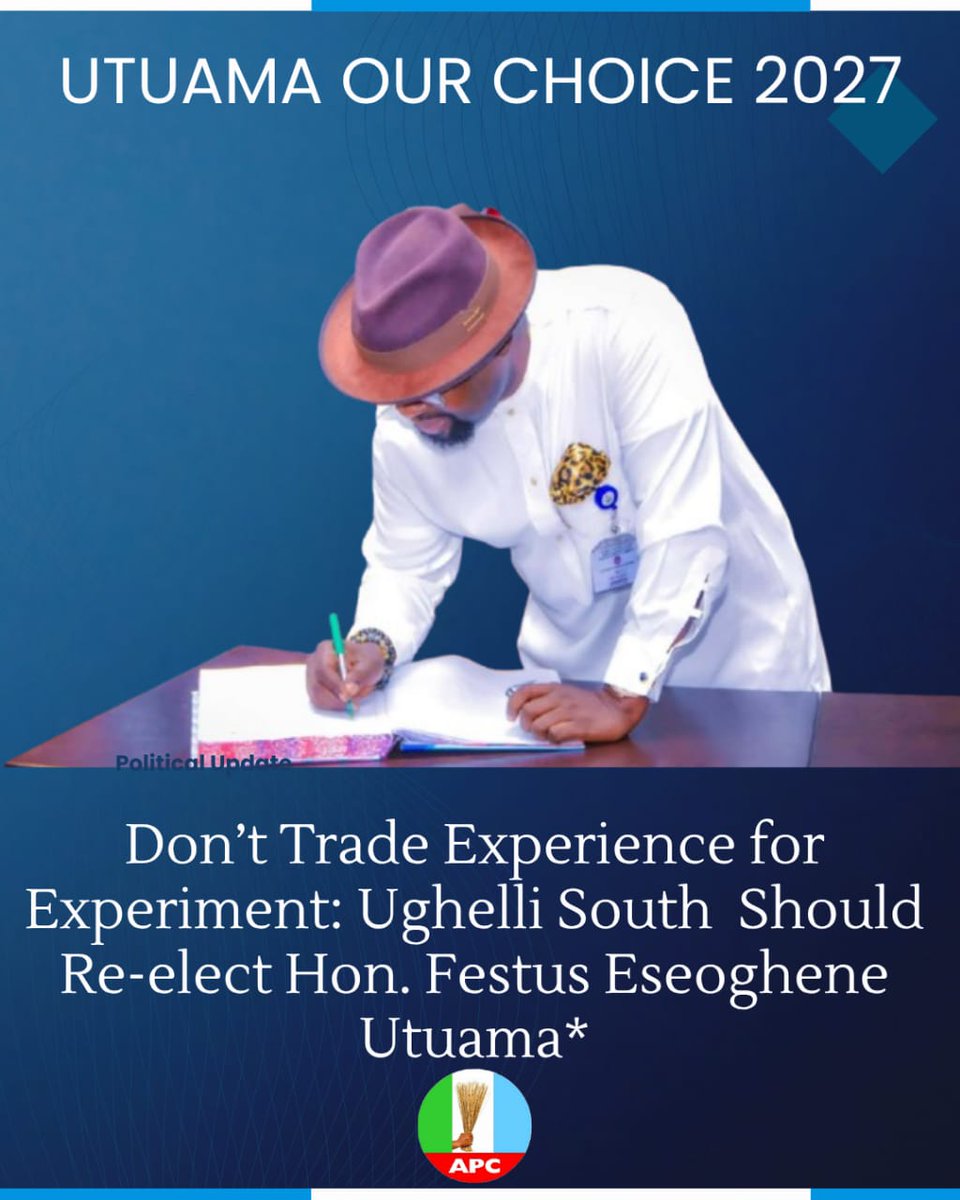 In ughelli South constituency Hon.Eseoghene festus utuama' approach has quietly shaped outcomes that speak for themselves. Results have been achieved without noise. Direction has been maintained without spectacle. And influence has been established without seeking applause