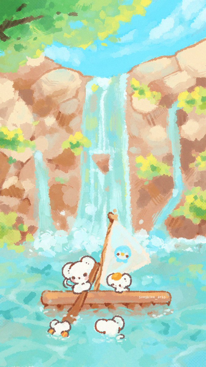 sonshine_arts's tweet image. 4 seasons with you 🌥️

#digitalart #pokemon