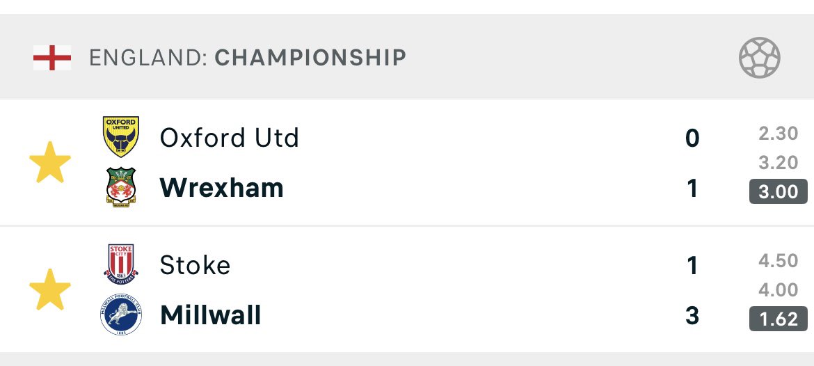 Wrexham &amp; Millwall win ✅