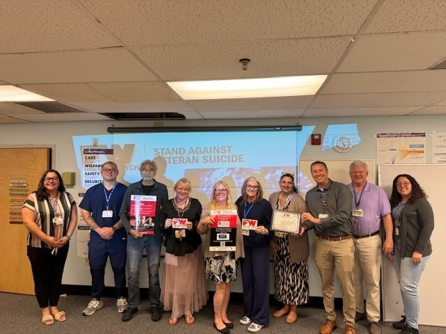 YourTurnToStand's tweet photo. Congratulations to Circles of Care on becoming a Veteran Safe Place. Through our Watch Stander training, their team is now prepared to recognize the signs when a Veteran may be struggling and take action to help. 

Become a VSP today ➡️ https://t.co/8aDB41VcGu 

#yourturntostand https://t.co/UfmsccZlaR