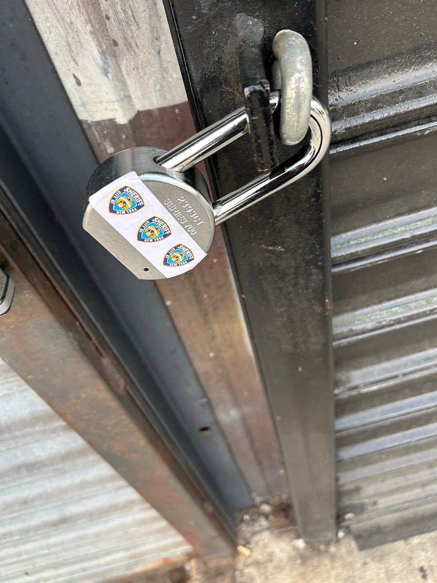 NYC SHERIFF tweet media