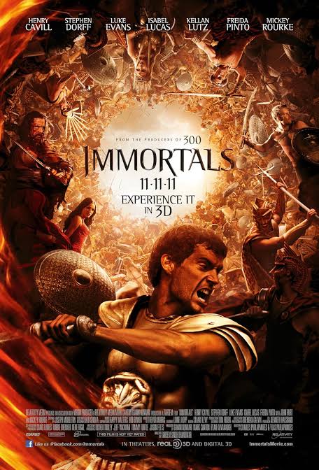 Day 111 of 🎬.

IMMORTALS (2011).

In a gothic-styled ancient Greece, gods battled &amp; defeated titans, and locked them in Mount Tartarus. Years later, King Hyperion seeks the Epirus Bow to undo this, because they couldn't save his family. Theseus, trained by a disguised Zeus...
👇🏾
