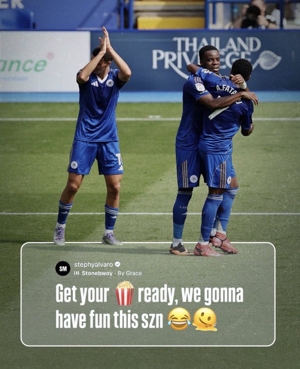 <a href="/LCFC/">Leicester City</a> …did you have fun this szn? 😬