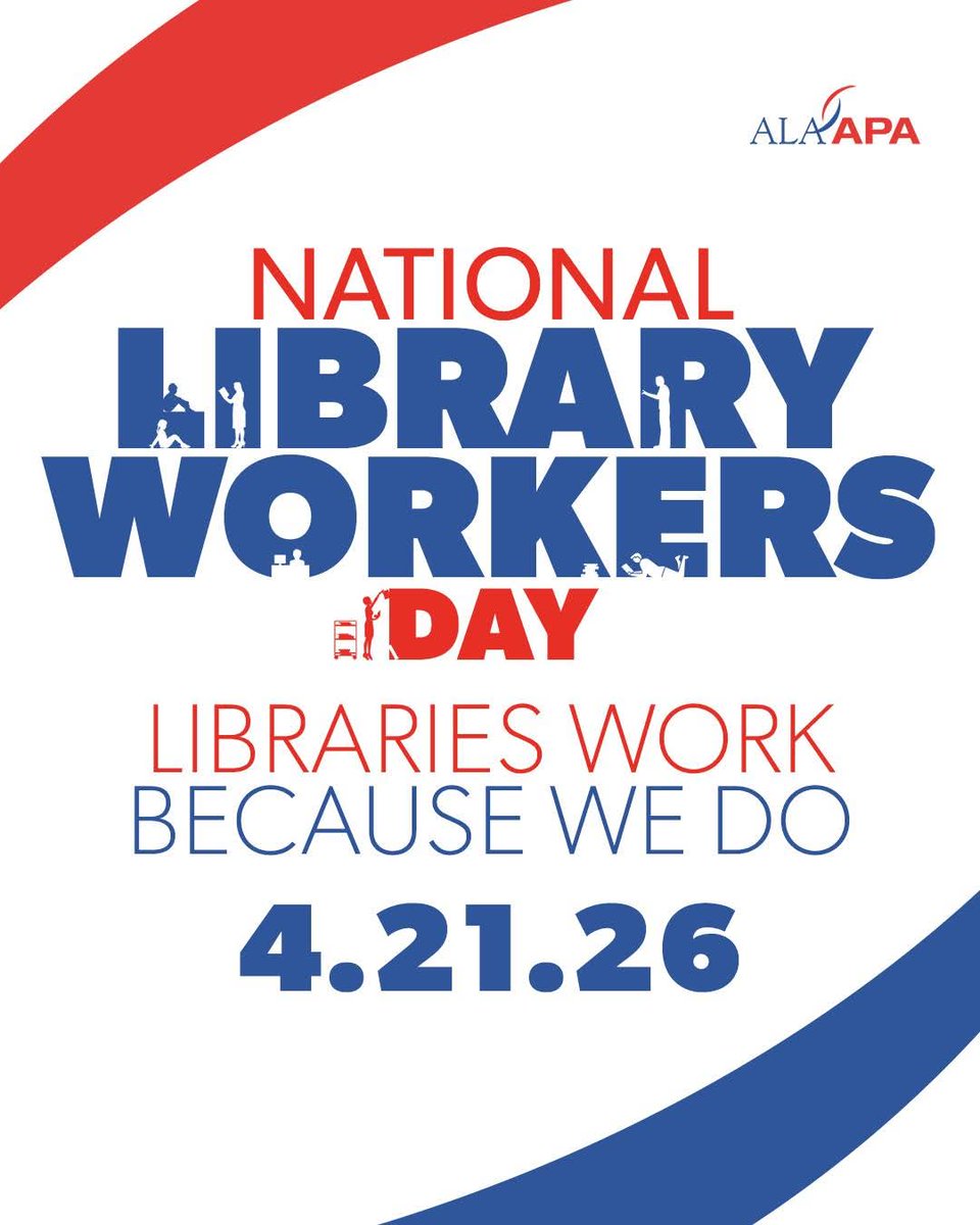 OLBPH's tweet photo. It’s Library Workers Day, and today we recognize the Oklahoma Library for the Blind team members who help us fulfill our shared mission that “That All May Read.” 

#LibraryWorkersDay #NationalLibraryWeek #NLWD26 https://t.co/dePPxzBFYs
