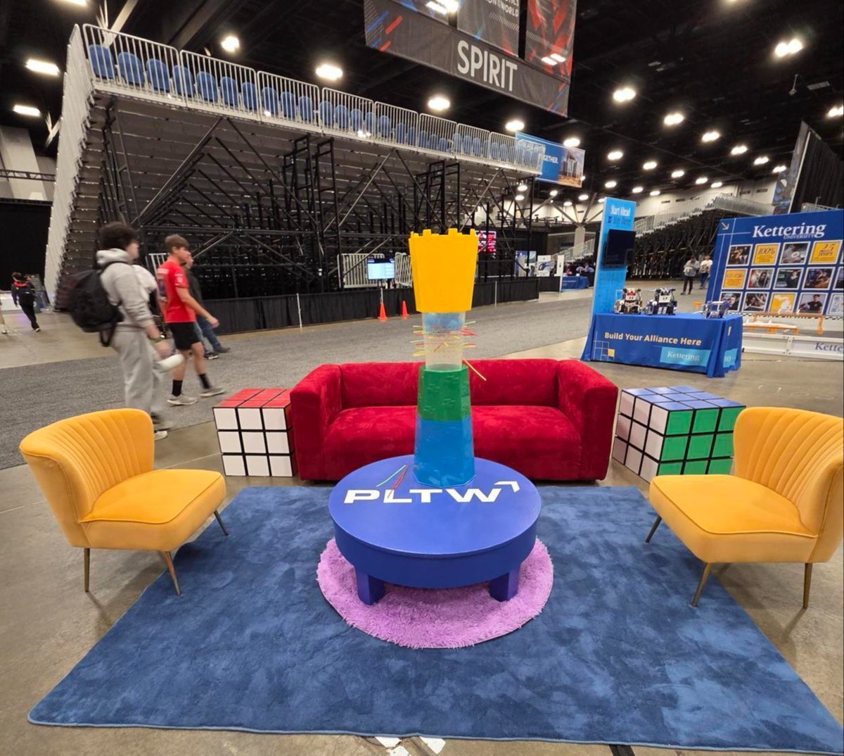 PLTWorg's tweet image. PLTW is at @VEXRobotics #VEXWorlds 2026

Stop by the PLTW Student Lounge and say "HEY!"  👋

#PLTW #STEMeducation #learning #EdTech #STEM #teaching #PBLChat