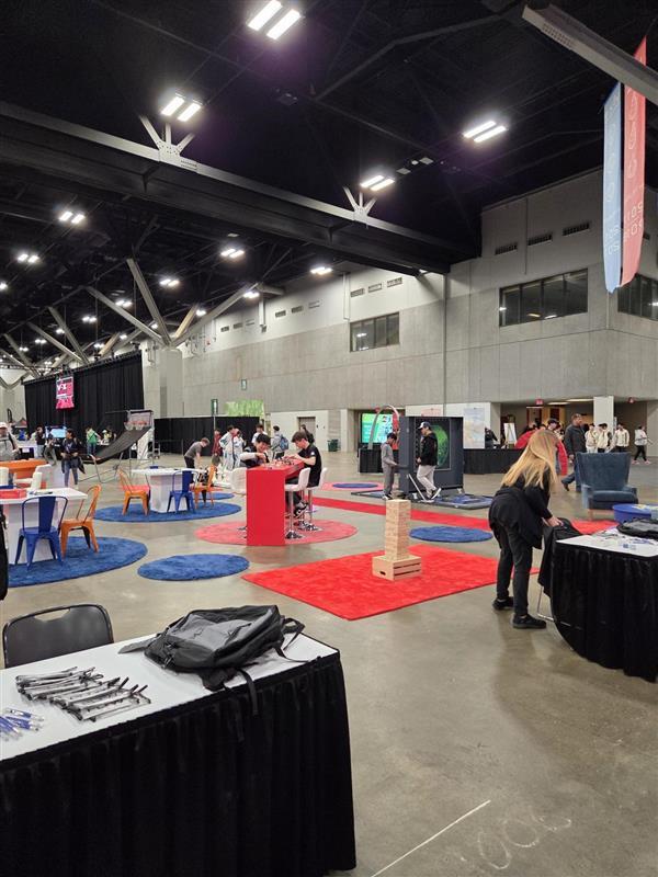PLTWorg's tweet image. PLTW is at @VEXRobotics #VEXWorlds 2026

Stop by the PLTW Student Lounge and say "HEY!"  👋

#PLTW #STEMeducation #learning #EdTech #STEM #teaching #PBLChat