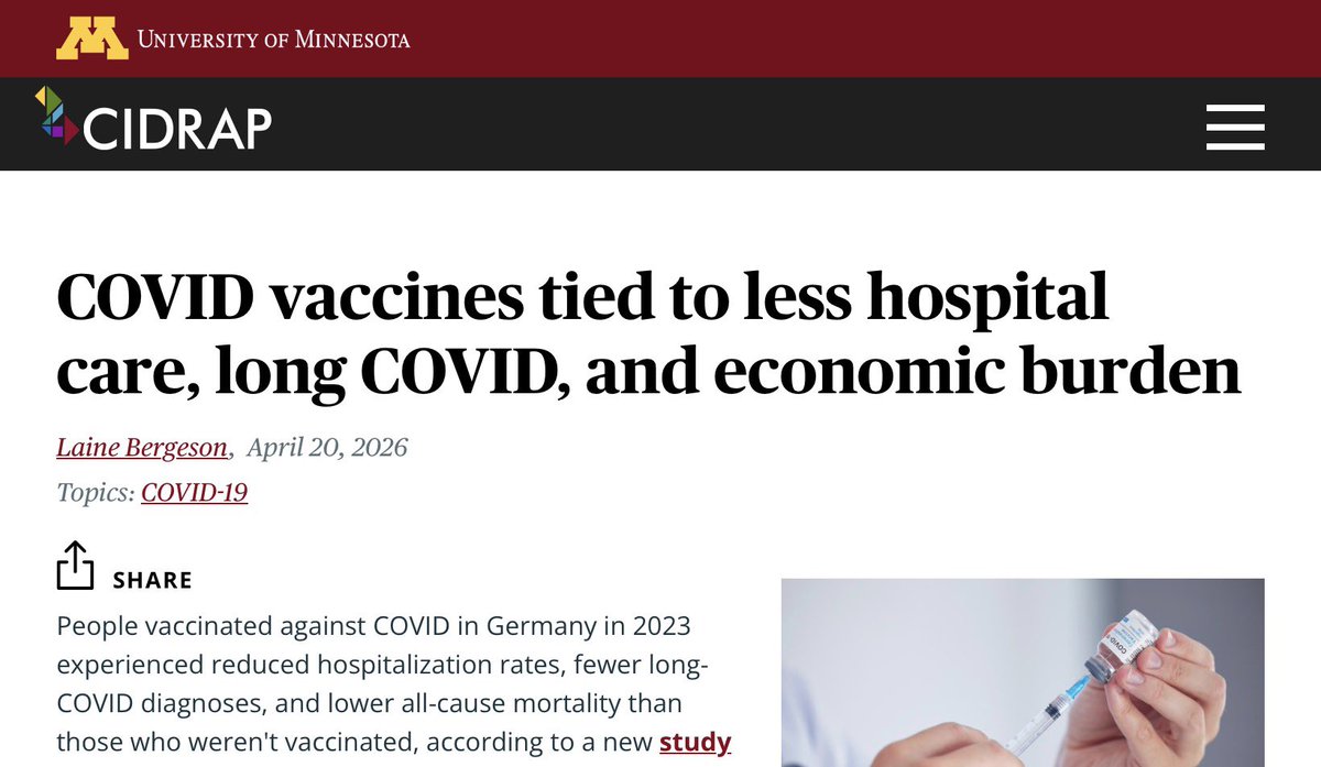 JillBelch's tweet image. Another win for #vaccines…
Covid Vaccination associated with a meaningful reduction in severe outcomes. COVID-related hospitalizations less than 50% as common among vaccinated participants