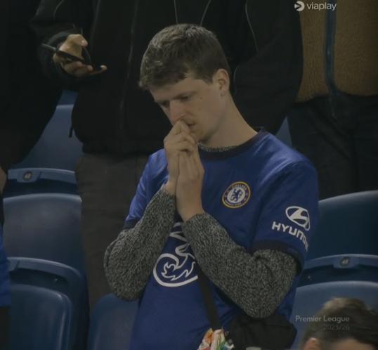 SoccerJabber's tweet photo. Chelsea fans praying that the scoreline isn't real

#BHACHE https://t.co/279bV1MIMJ