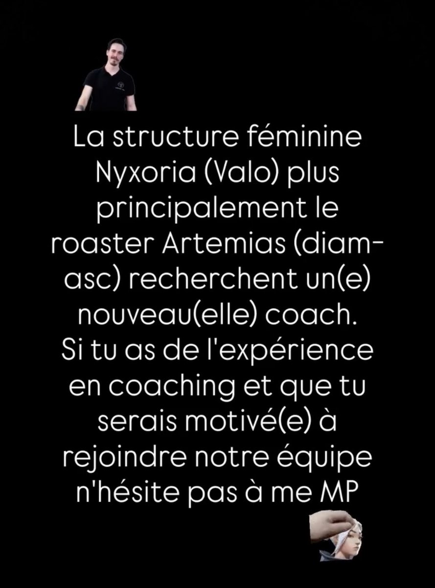 pawaa0320's tweet photo. Alors ? Des motivé(e)s ? https://t.co/A7GiKJ0HSj