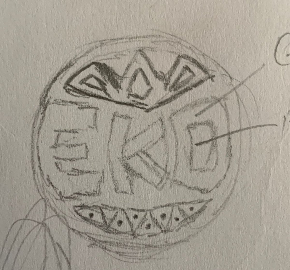 KaseyChukwu's tweet image. From pencil sketch to clean identity ⚫⚪
This logo started as a rough idea on paper—built around symmetry, bold shapes, and cultural-inspired patterns. Every detail was intentional. Every line has purpose.
Swipe to see the process ➡️#LogoDesign #CreativeProcess #FromSketchToLogo