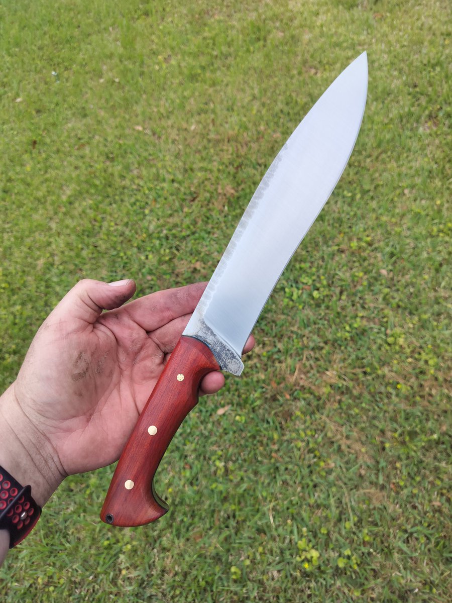 BBladeworks's tweet photo. 5160 steel, trying some new techniques. https://t.co/36EwoSoZSC
