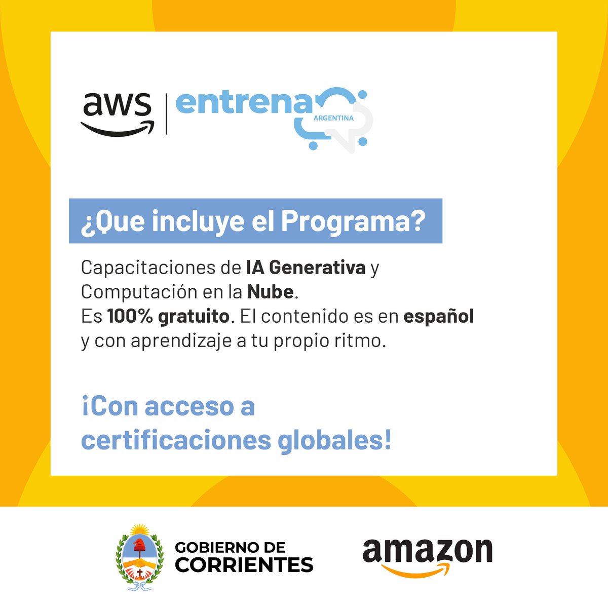 Gobierno de Corrientes tweet media