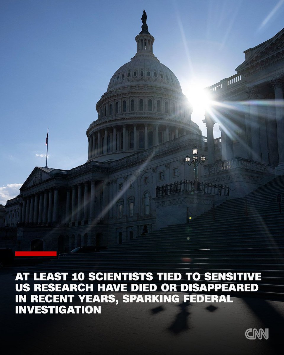At least 10 individuals connected to sensitive US nuclear and aerospace research have died or disappeared in recent years, prompting concerns whether they are connected and fueling speculation online about the possibility of nefarious activity. cnn.it/4todWoR