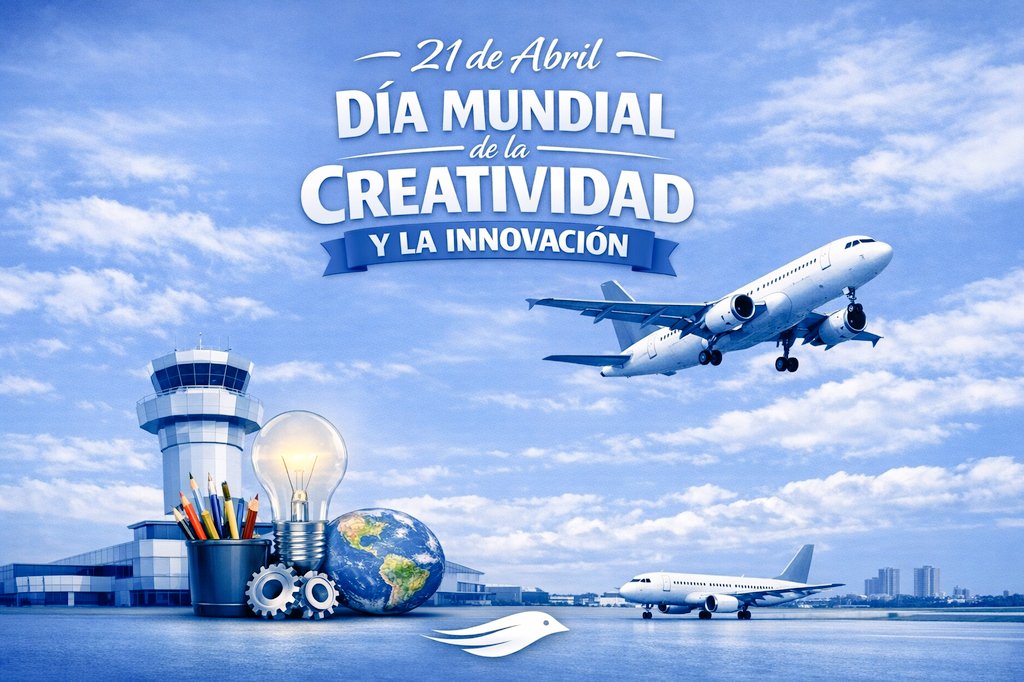 #Cuba🇨🇺 El 21 de abril celebramos el Día Mundial de la Creatividad y la Innovación. En <a href="/ServacCuba/">SERVAC S.A. Servicios a la Aviación Civil</a>, creemos que la creatividad impulsa la excelencia en cada servicio, inspira soluciones sostenibles y nos guía hacia un futuro mejor para la #AviaciónCubana.✈️🇨🇺