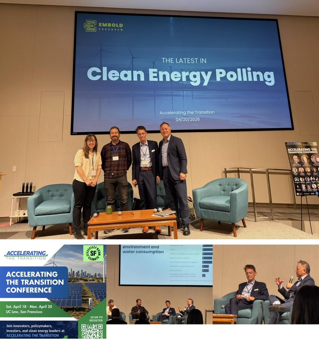 JCIWorldwidePR's tweet photo. Great discussion at #SFClimateWeek on climate, affordability, and the 2026 elections.

“In recent polling, climate ranked 17th out of 25 issues — yet voters want lower energy prices and support clean energy 2-to-1.”

That’s the communications gap.

Affordability will define 2026. https://t.co/KVaz4Bl34m