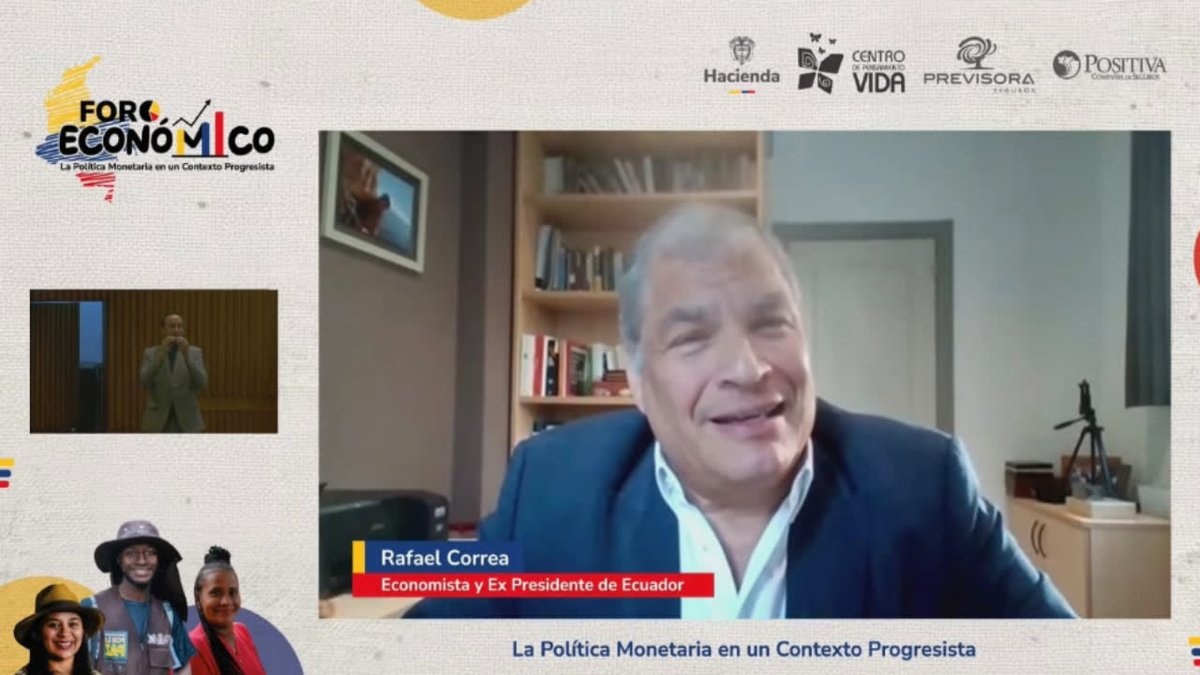 dataiFX's tweet photo. Expresidente Rafael Correa califica como aberración la independencia de los bancos centrales https://t.co/bhfeTzb3Ha https://t.co/uHz2f8nUy8