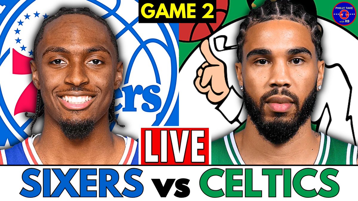 RBPhillyTake's tweet image. Alright let’s run it back… tune in with me tonight for Game 2 ‼️🔥

Sixers need to win this game… but can they?

Pregame, Live Game, &amp;amp; Postgame coverage (link below) ⬇️

#76ers #Sixers #Celtics #NBA