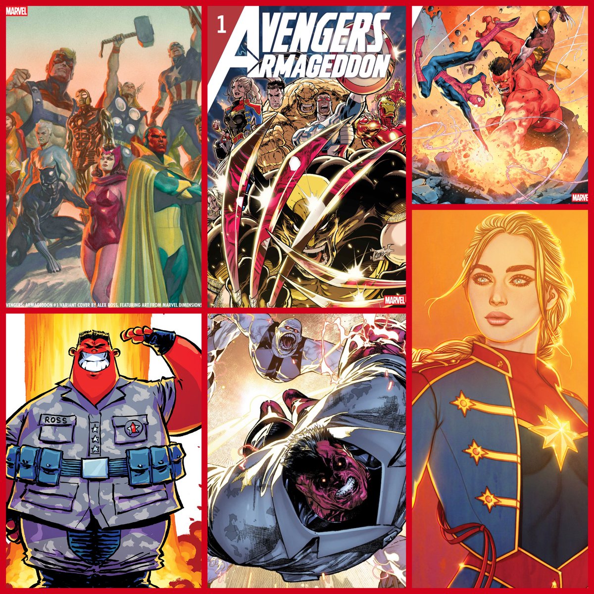 AIPTcomics's tweet image. Red Hulk takes control… and the #Avengers are in trouble 🔥💥

Avengers: Armageddon #1 unleashes a new #Hulk squad, a fractured team, and a first look at the chaos to come.

👀 #MarvelComics preview + covers just dropped:
aiptcomics.com/2026/04/21/mar…