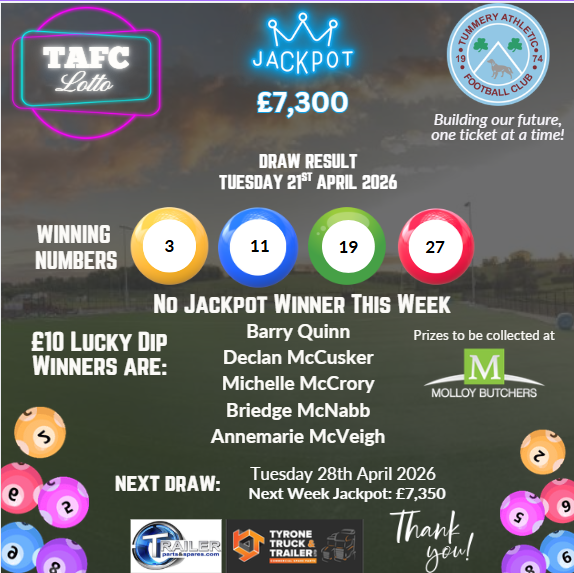 Tummery Athletic FC tweet media