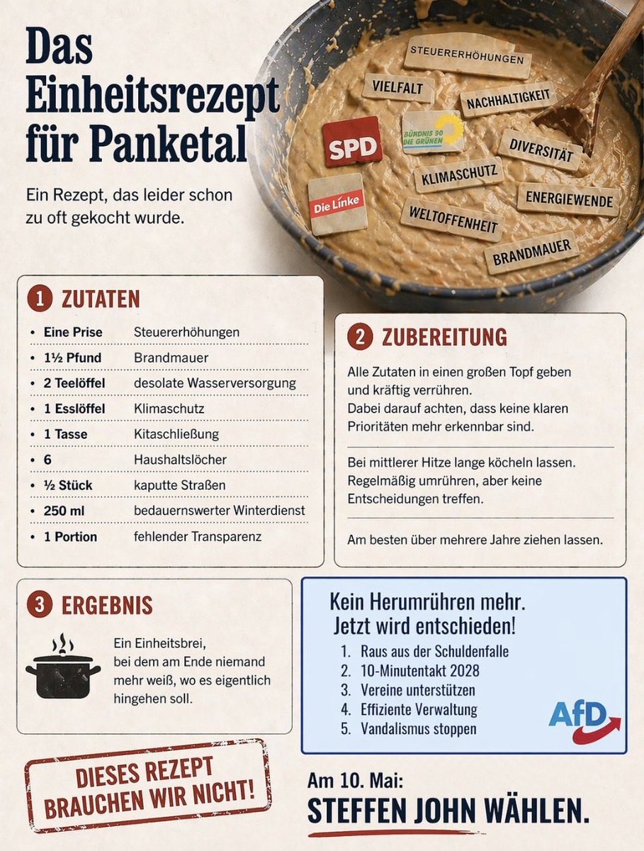 steffenjohn_afd's tweet photo. Zeit für Veränderung! https://t.co/PLuK6uvKw1