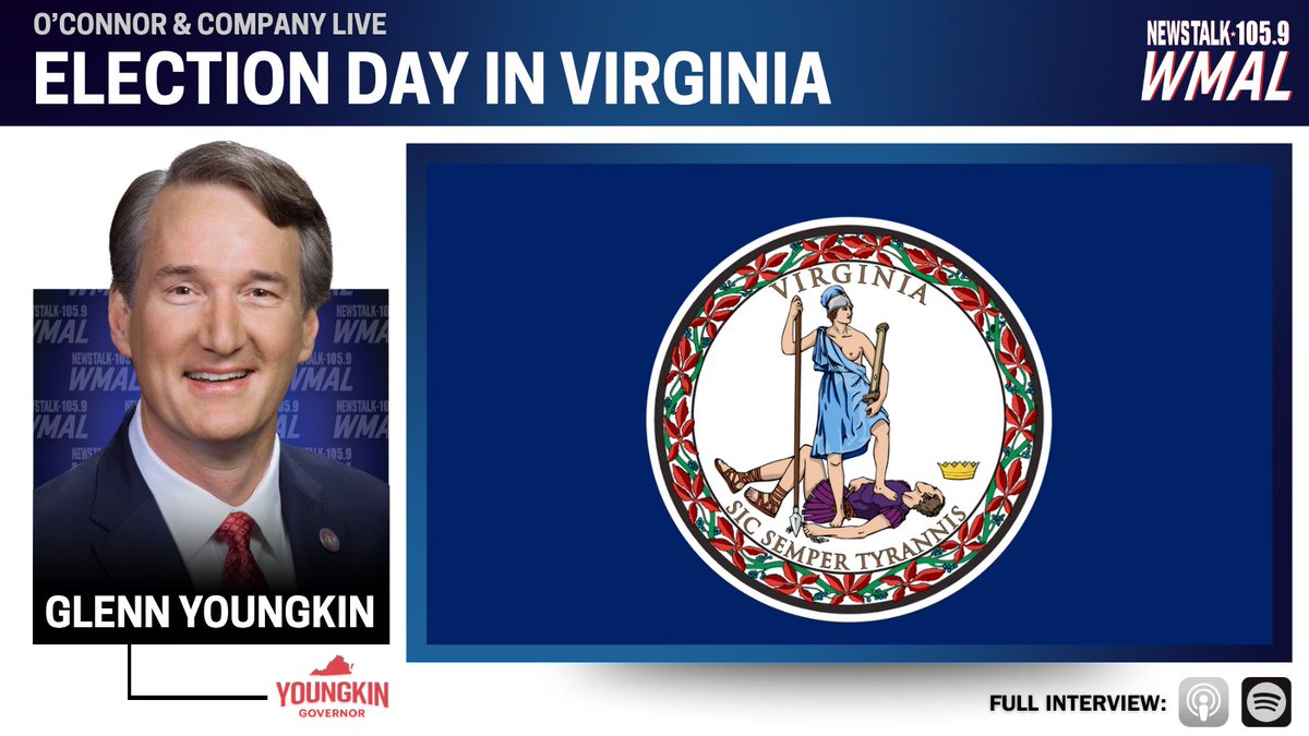 ICYMI: "Get out and vote 'no' today," <a href="/GlennYoungkin/">Glenn Youngkin</a> said on WMAL's O'Connor &amp; Company.

FULL INTERVIEW: omny.fm/shows/oconnor-…