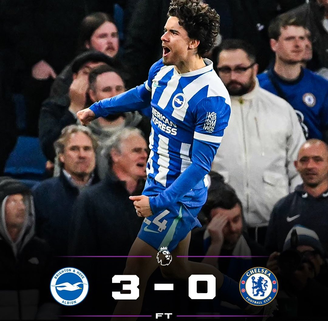 Mbabulefm101's tweet image. SPORTS:
Brighton leapfrog Chelsea into 6th postion after a great performance at the Amex stadium!

#MbabuleFMAt20 #SportsUpdates