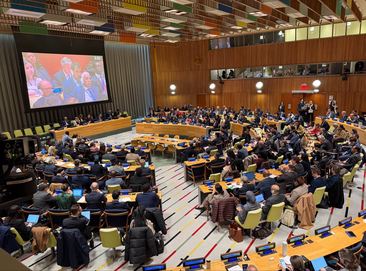 Expuso su visión de una Organización como el proyecto colectivo de los Estados más ambicioso, generoso y exitoso de la historia. Desde la aviación civil hasta la asistencia humanitaria, el mantenimiento de la paz y la meteorología, el sistema de la ONU es parte de nuestra vida.