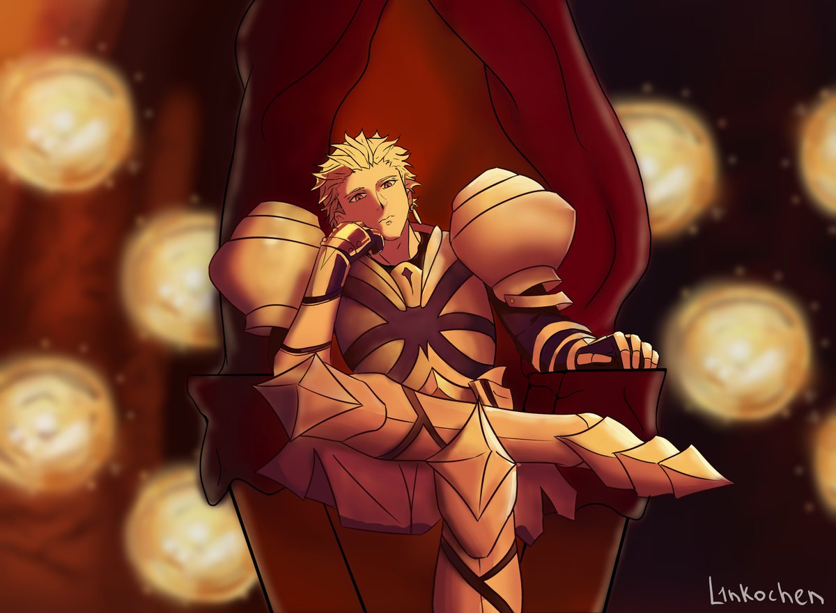 l1nkochen's tweet photo. King of Heroes Gilgamesh 
#gilgamesh #ストレンジフェイク #fsf https://t.co/CsNAivzyyr