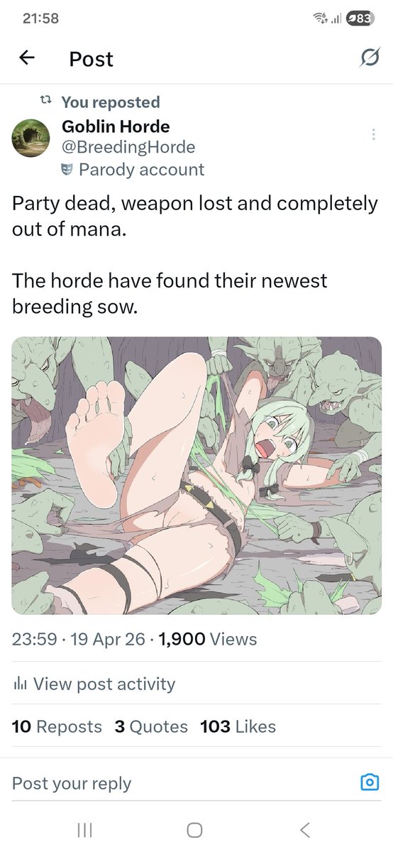 Goblin Horde tweet media