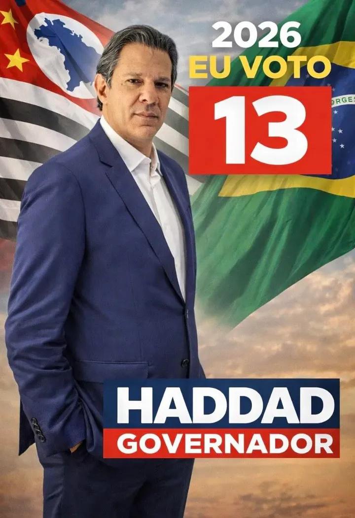 Se você estiver vendo o futuro governador do estado de São Paulo passando na sua TL, deixa aqui o seu boa noite!