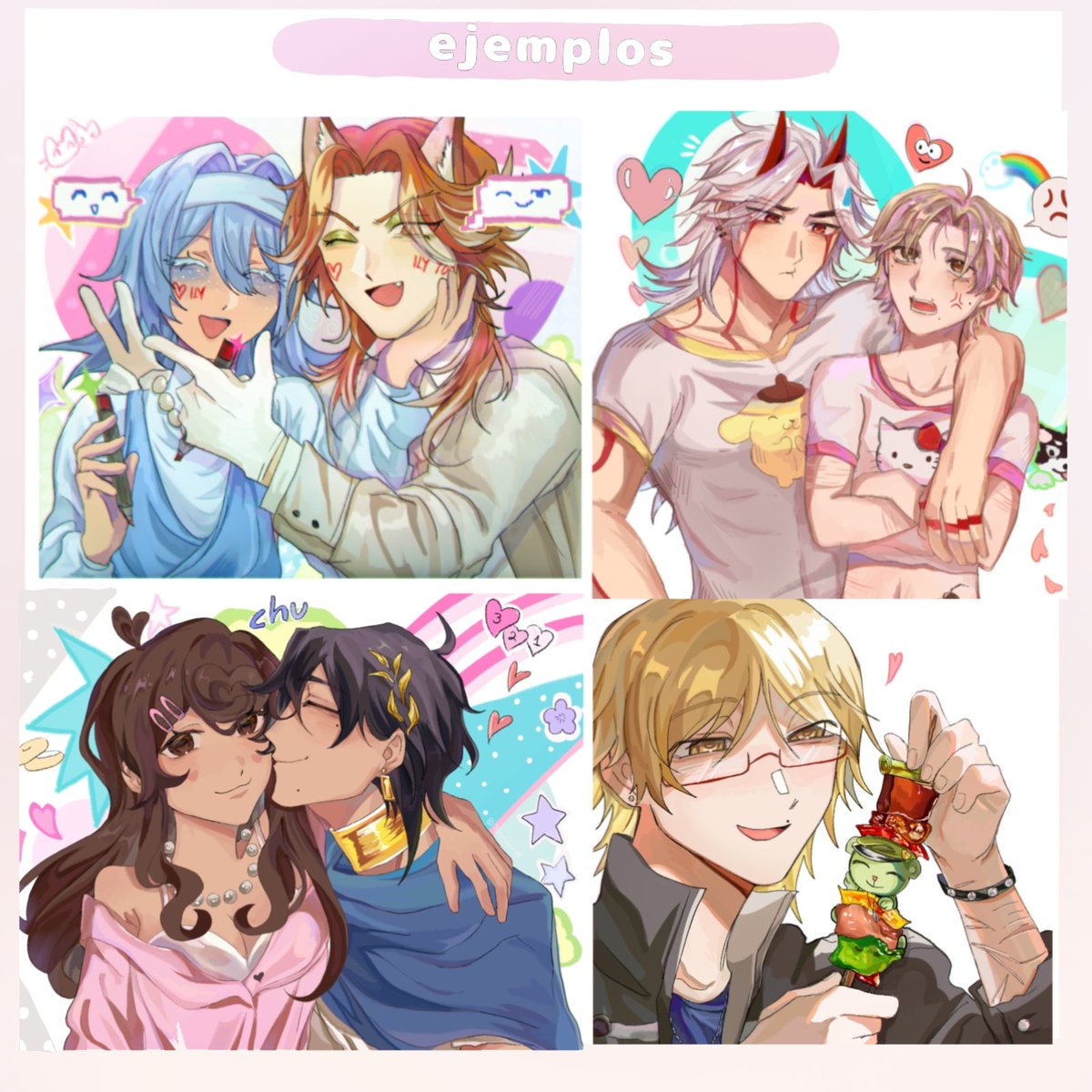 cqocchens's tweet image. Comisiones abiertas! ꒱

las comisiones siempre están abiertas a menos que en mi bio o nombre ponga que no estoy disponible, me demoro entre 1 a 2 semanas y el pedido se hace por dm! agradecería los rts TT
#yumetwt #riakotwt #yumeship #ComisionesAbiertas #commissions