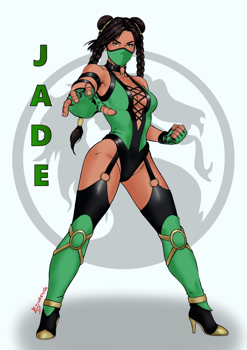 MKOKommunity's tweet image. Here's a stunning fanart of Jade from MK9, capturing her classic style.

Let's hope we see more of this beauty in the future. 🌈❤️ via user Bobo_Phett 

 #MortalKombat #MK9 #Jade mortalkombatonline.com/?utm_source=Tw…