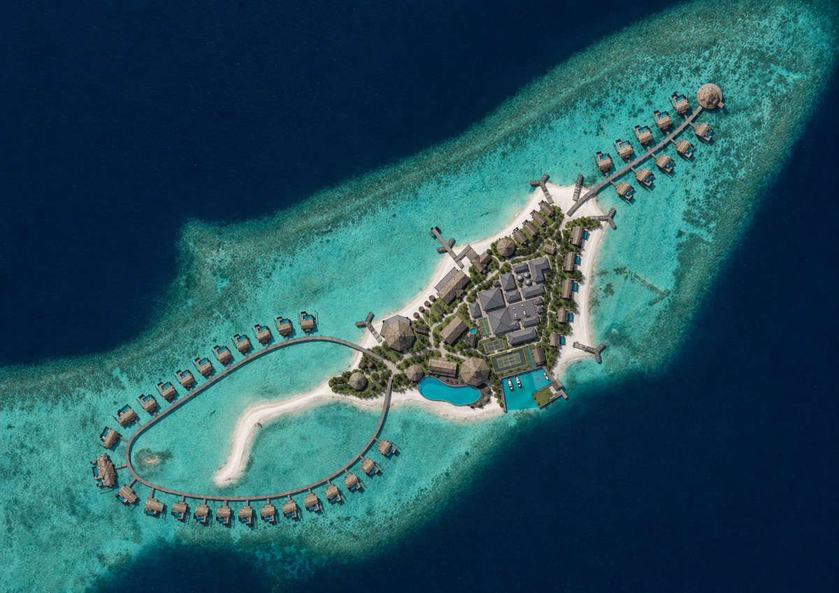 wonder_villas's tweet image. I’ve just generated this photorealistic aerial of a luxury 40-key resort I’m currently working on. Created directly from my CAD masterplan using ChatGPT’s new Image 2.0 model. First attempt, flawless. Kudos to the OpenAI team for such a powerful model.

#ChatGPT #OpenAI