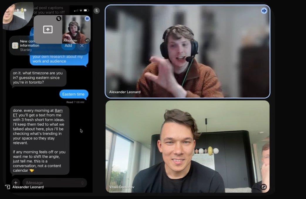 HeyAlexLeonard's tweet image. Paid $100 to have a personal LLM Chatbot, @StanleyforX, on demand 24/7. 

Best investment of 2026. So far. 🤞

This isn’t just another GPT wrapper. It’s a high-level business coach &amp;amp; assistant that remembers my strategy from months ago. 

#ChallengeAccepted