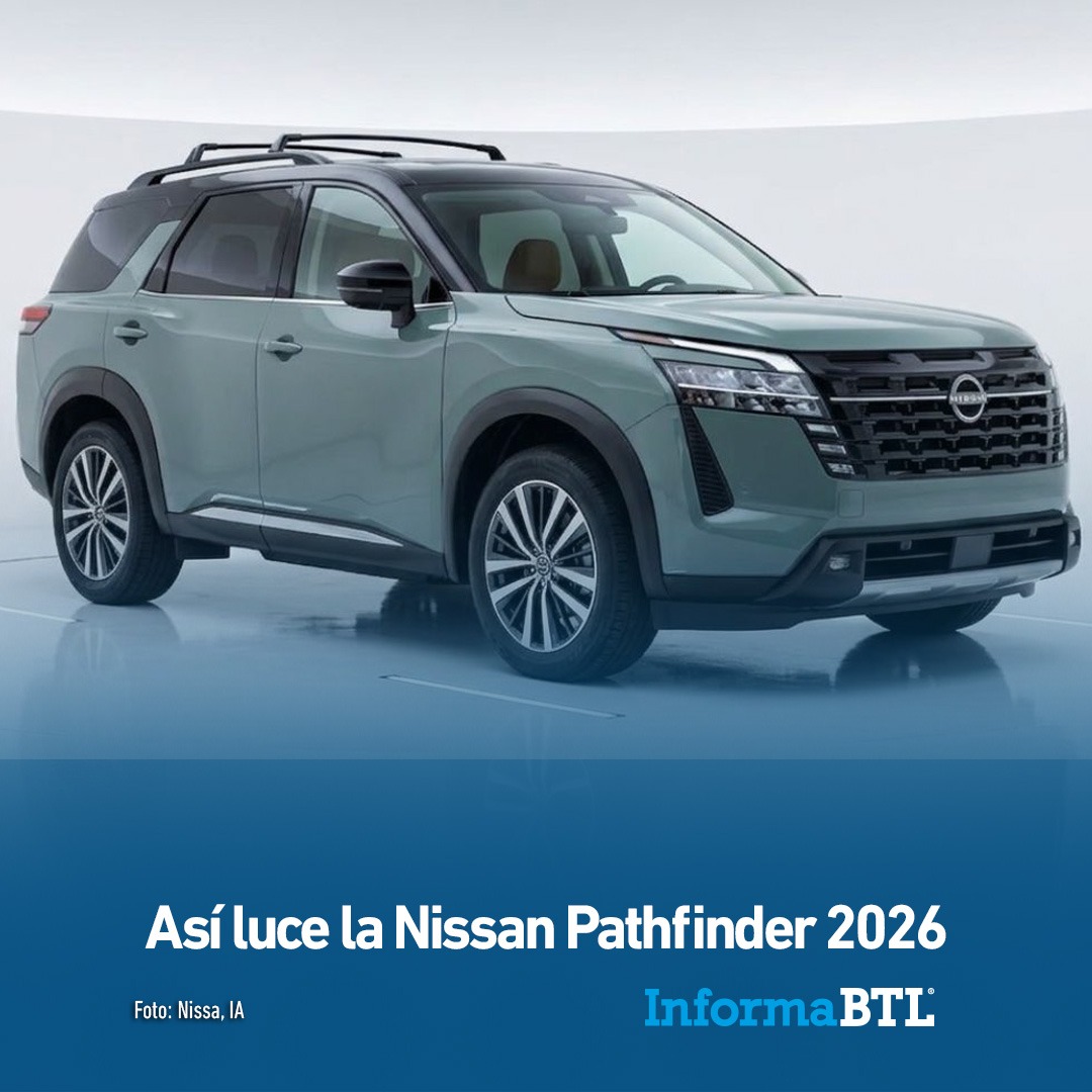 InformaBTL's tweet image. La espera terminó para los entusiastas de los SUVs de tres filas. La #Nissan #Pathfinder 2026 llega al mercado con una renovación visual que refuerza su carácter robusto y una actualización tecnológica. 

Más detalles 👉 zurl.co/1vKce 

#camionetas
#marketing
#consumo