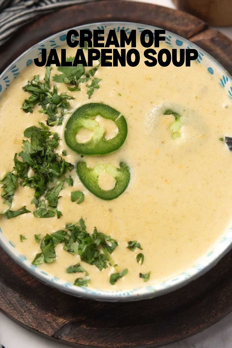 pepperbowl's tweet image. ➡️ pepperbowl.com/cream-of-jalap… 

This Cream of Jalapeño Soup! Ready in under 30 minutes, this creamy, cheesy soup is packed with bold jalapeño flavors and spices for a cozy.

#soup #tasty #homemade