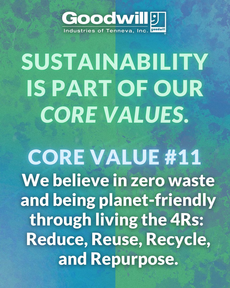 GoodwillTenneva's tweet photo. Earth Week is a reminder that sustainability is not a one-time effort: it’s a commitment we live every day. 🌎

Thank you for being part of the difference. ♻️💙

#EarthWeek #Sustainability #CircularEconomy #Goodwill #CommunityImpact #EarthDay2026 https://t.co/uLtvMSrfhw